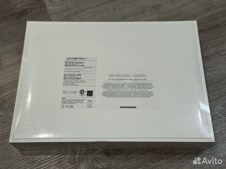 Новый MacBook Air M2 (2022) 8/256gb Starlight