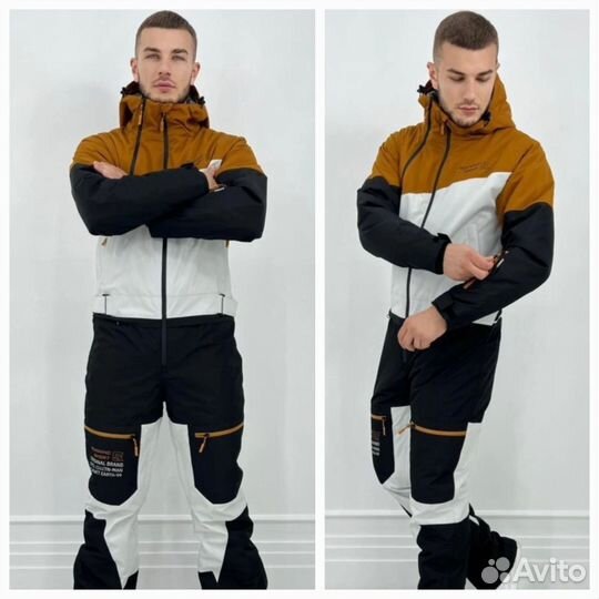 Зимний комбинезон мужской для спорта