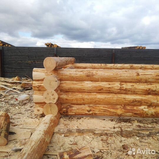 Сруб бани 3*3+выпуск 2-3 м. От 70т р