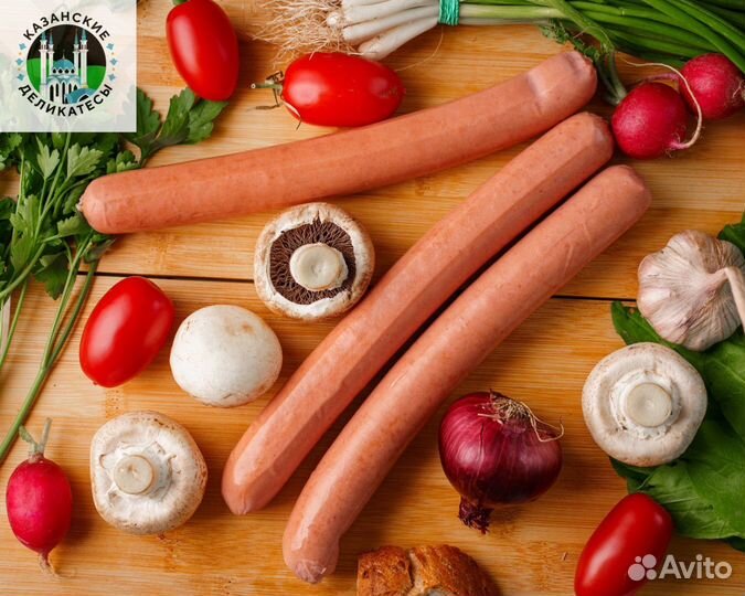 Сосиски гриль из индейки халяль