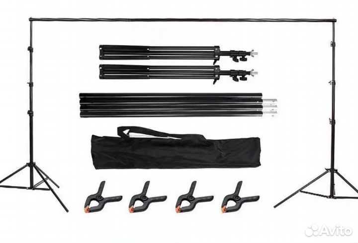 Держатель фотофона 300 см x 200 см, алюминиевый сп