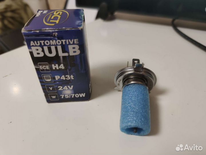 Автолампа галогеновая 24V