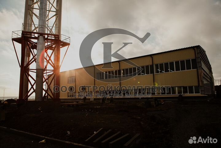 Ангар Магазины Сто с проектом xc374