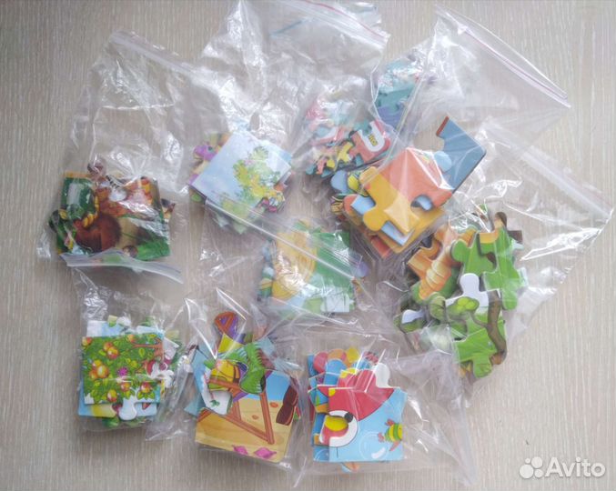 Пазлы разные