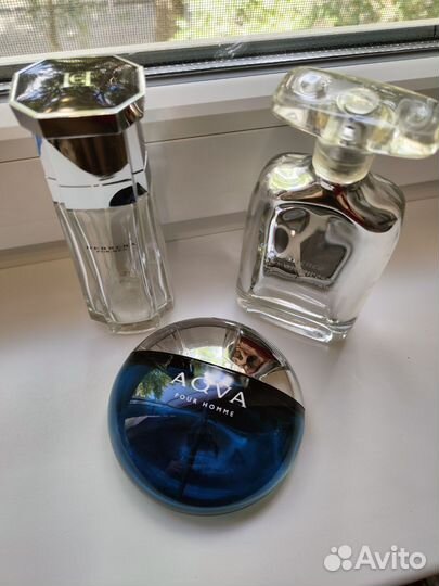 Пустые флаконы от парфюма