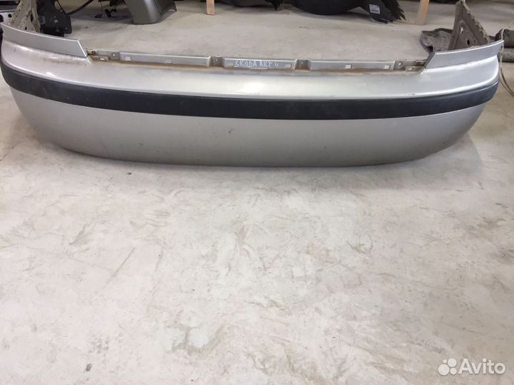 Бампер задний Шкода октавия 04-08