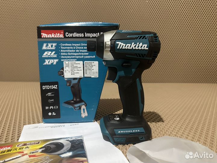 Аккумуляторный ударный шуруповерт Makita DTD154Z