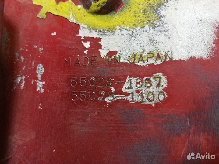 Gpz600 плуг нижний пластик