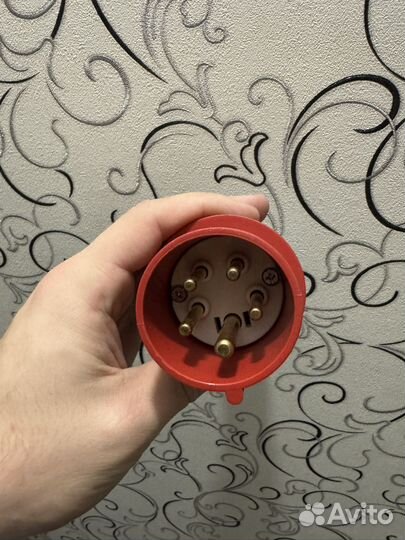 Вилка силовая переносная Saipwell 16A