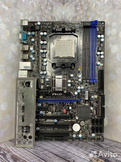 MSI 870-C45 сокет AM3