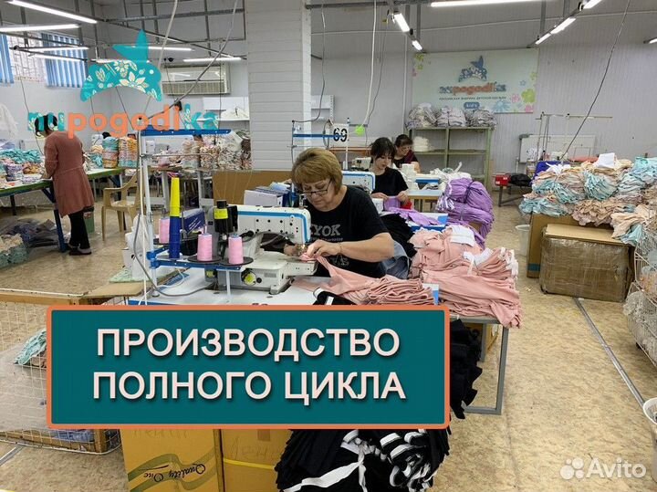 Пошив одежды оптом. Швейное производство от 300ед