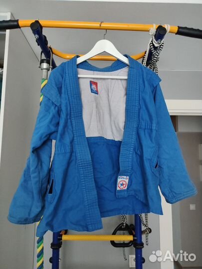Самбовка форма полный комплект на мальчика 12 лет