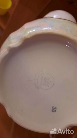 Чайный сервиз мадонна 11 предметов торг антиквариа