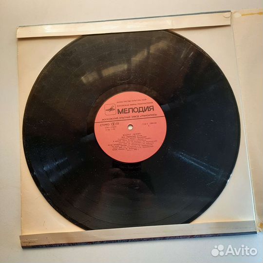 Виниловые пластинки виа здравствуй песня