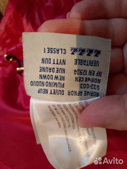 Комбинезон moncler на 2-3г