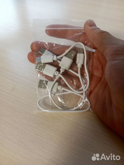 Три кабеля type c