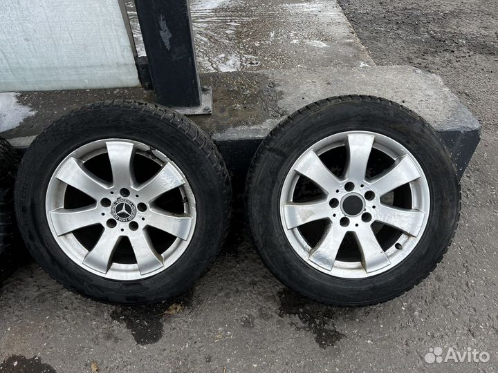 Колёса зимние на Мерседес w211 225/55r16