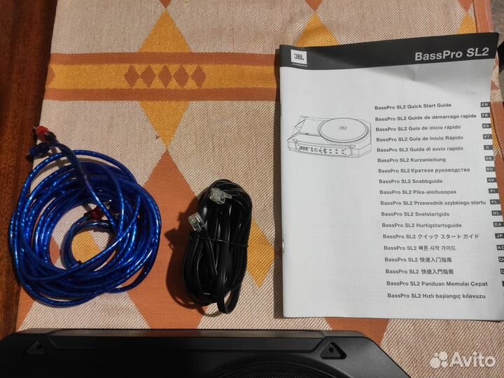 Сабвуфер JBL bass pro sl2
