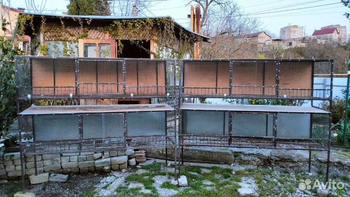 Клетки для животных бу большие