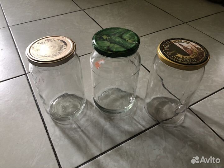 Банки стеклянные
