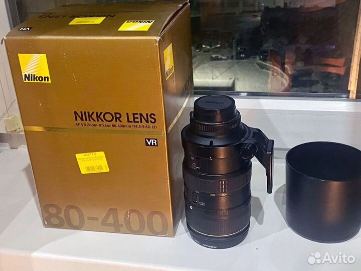 Nikon AF VR-Nikkor 80-400mm f/4.5-5.6D ED