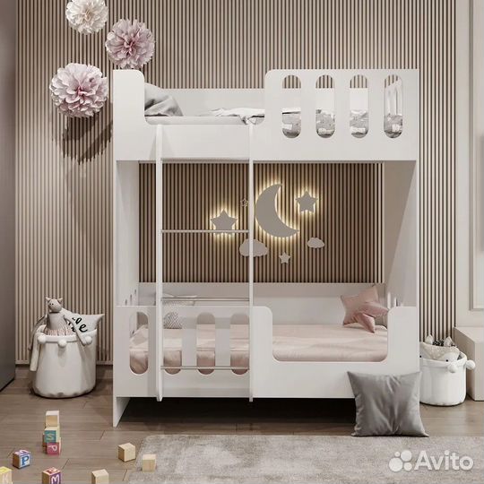 Детская двухъярусная кровать, новая