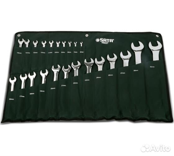 Комбинированные ключи, набор 