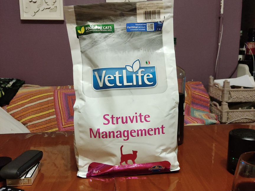 Корм для кошек farmina VetLife Struvite management