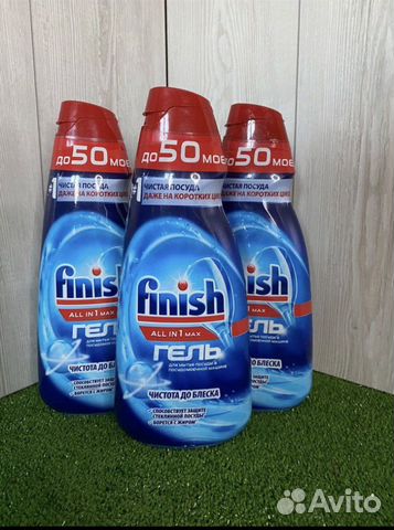 Гель для посудомоечных машин Finish All in 1, 1 л