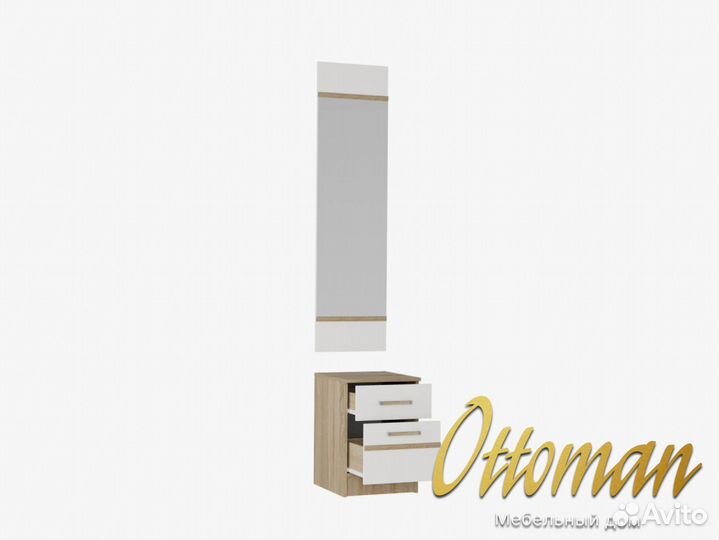 Тумба в прихожую с зерколом