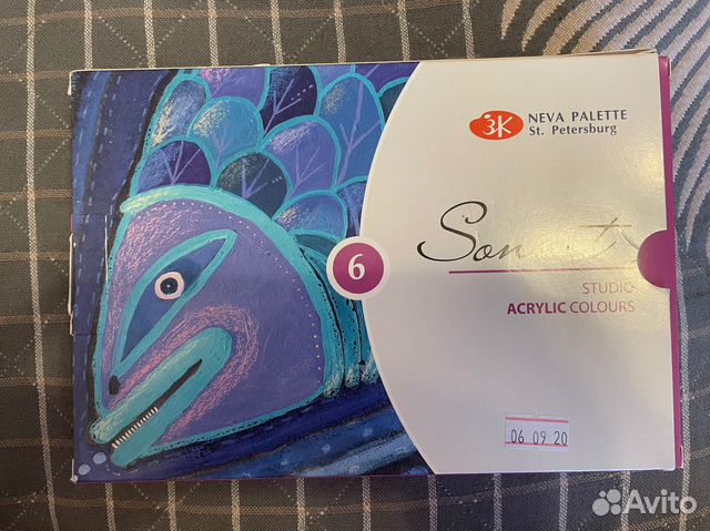 Акриловые краски sonnet
