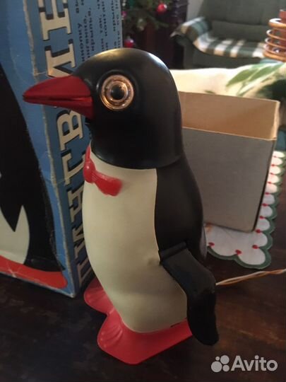 Игрушка электромеханическая СССР Пингвин