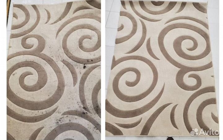 Чистка ковров с вывозом и доставкой