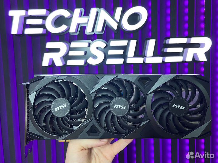 Видеокарта MSI GeForce RTX 3060 Ti ventus 3X 8GB