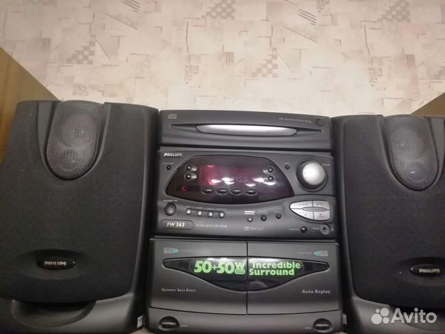 Музыкальный центр philips FW 363