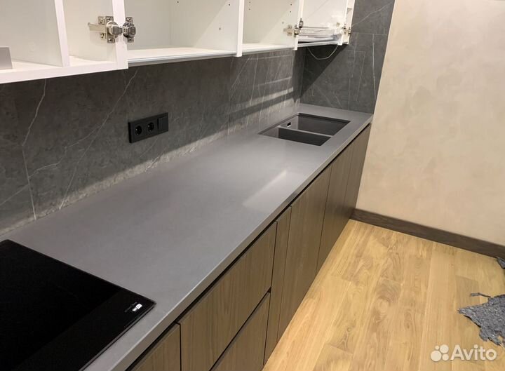 Столешница из кварца для ванной и кухни