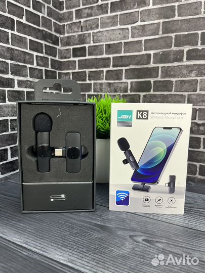 Беспроводной микрофон петличка