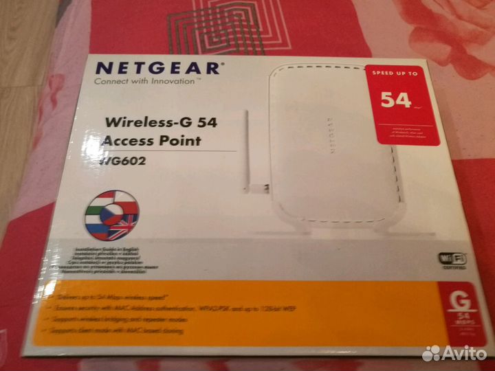 Роутер модем Netgear wireless g54