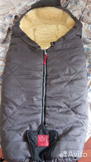 Зимний конверт в коляску kaizer