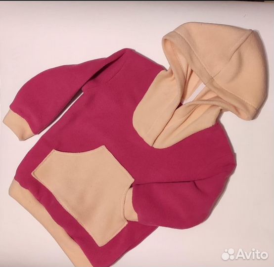 Флисовый костюм для девочки 98