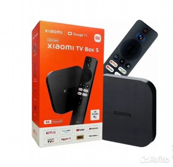 Медиаплеер Xiaomi Mi BOX S/2GEN 4K, 2-го поколения