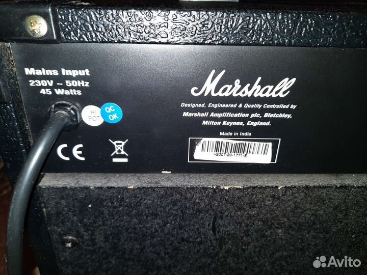 Комбоусилитель Маршалл