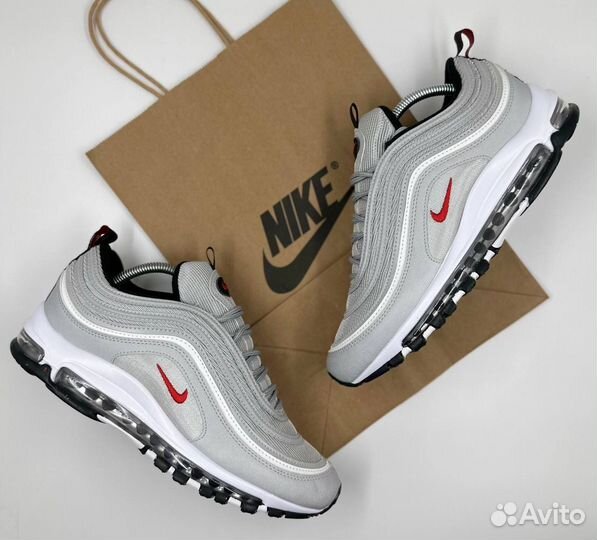 Кроссовки Nike Air Max 97 silver bullet