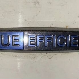 Эмблема на крыло "blue efficiency" хром