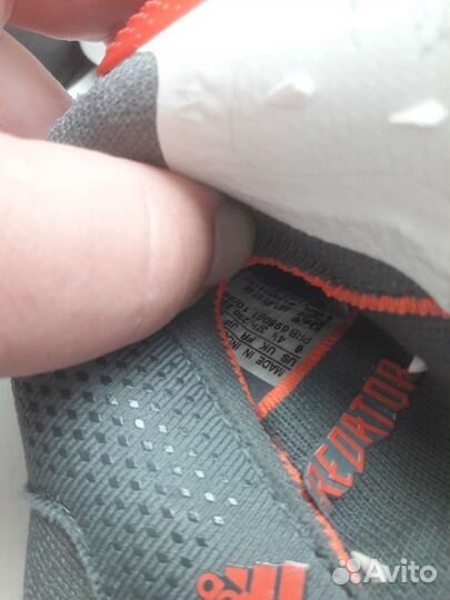 Бутсы adidas predator 37 размер