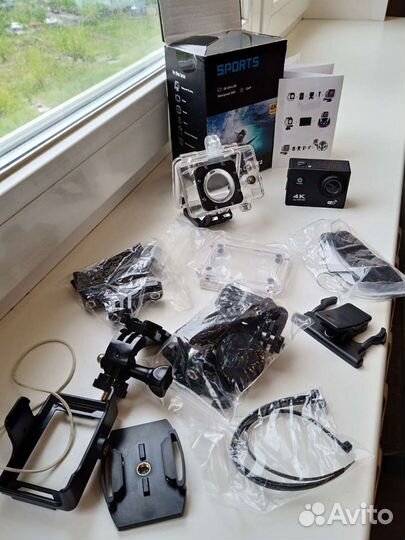Экшн камера 4K Ultra HD/ Action camera sports