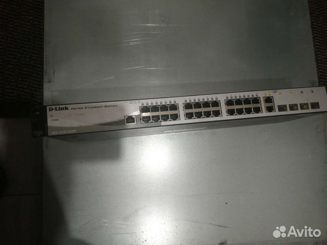 Коммутатор dlink des 1210-28me