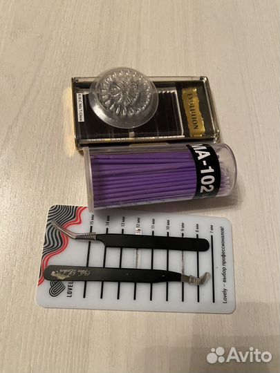 Ресницы для наращивания бу