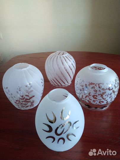 Плафоны стеклянные