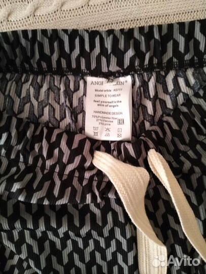 Штаны лапша оверсайз летние